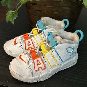 Nike Air More UP Tempo BT Toddler Size 5C